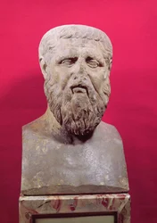 Buste af Platon (ca. 427-347 f.Kr.), kopi af en original fra det 4. århundrede f.Kr.